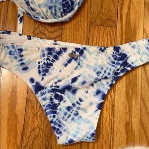 Victoria’s Secret Blue Tie Dye Bikini